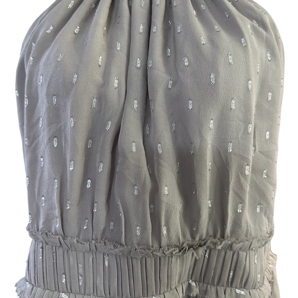 Joie light grey silk blouse. Beautiful details. Size M - Picture 13 of 16